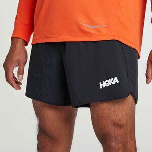 HOKA ONE ONE Men’s 5" Performance Shorts | Size XL | NWT | Black | Lightweight